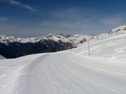 Piste de ski de fond en altitude, Boulevard des Lacs