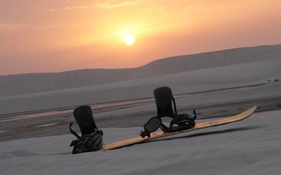 Meilleur domaine skiable au Qatar – Évaluation Sandboarding Mesaieed (Doha)