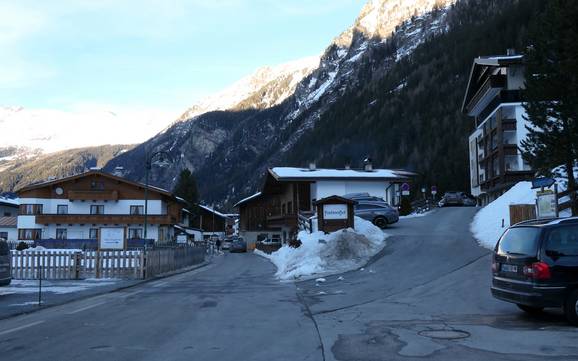 Kaunertal (vallée de Kauns): offres d'hébergement sur les domaines skiables – Offre d’hébergement Kaunertaler Gletscher (Glacier de Kaunertal)