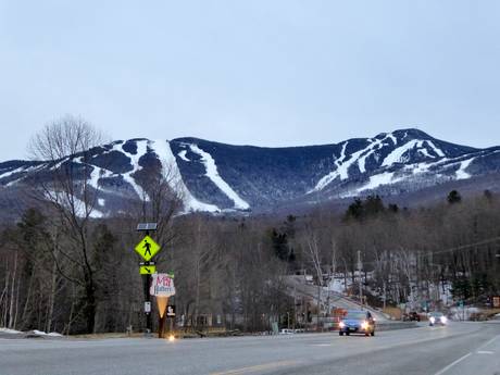 Vermont: Accès aux domaines skiables et parkings – Accès, parking Killington