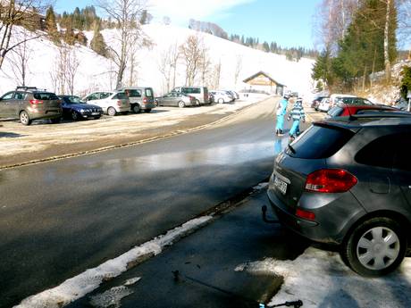 Haute-Forêt Noire: Accès aux domaines skiables et parkings – Accès, parking Todtnauberg