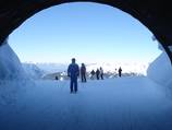 Nouveau tunnel pour les skieurs au Hochjoch