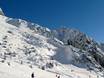 Domaines skiables pour skieurs confirmés et freeriders Ausserfern – Skieurs confirmés, freeriders Ehrwalder Alm – Ehrwald
