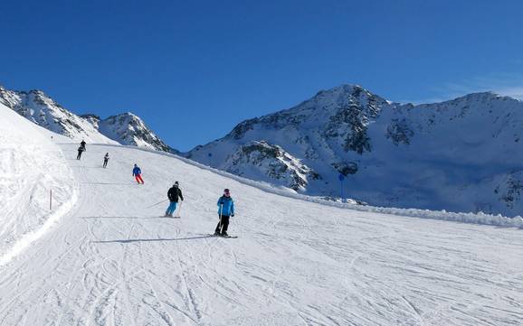 Le plus grand dénivelé dans la Paznauntal (vallée de Paznaun) – domaine skiable See