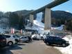 Innsbruck-Land: Accès aux domaines skiables et parkings – Accès, parking Bergeralm – Steinach am Brenner
