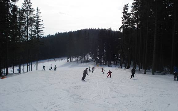 Domaines skiables pour les débutants en Bohême du Sud – Débutants Lipno