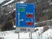 Lombardie: Accès aux domaines skiables et parkings – Accès, parking Bormio – Cima Bianca