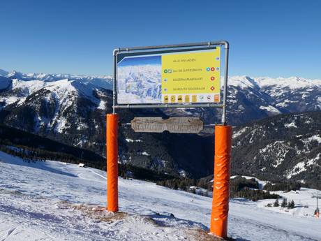 Spittal an der Drau: indications de directions sur les domaines skiables – Indications de directions Goldeck – Spittal an der Drau