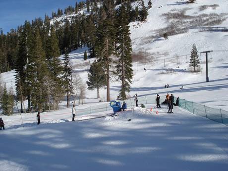 Domaines skiables pour les débutants au Lake Tahoe – Débutants Palisades Tahoe