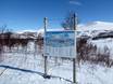 Suède: indications de directions sur les domaines skiables – Indications de directions Hemavan