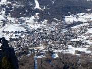 Vue sur Cortina d’Ampezzo