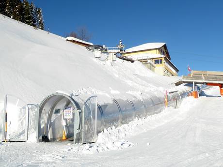 Domaines skiables pour les débutants dans l' Heidiland – Débutants Pizol – Bad Ragaz/Wangs