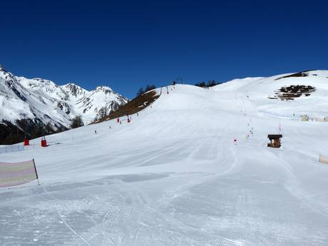 Domaines skiables pour les débutants dans le Val Venosta (Vinschgau) – Débutants Watles – Malles Venosta (Mals)