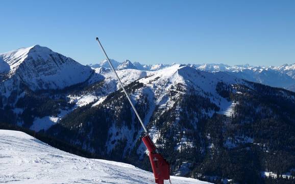 Fiabilité de l'enneigement Alpes de la Gailtal – Fiabilité de l'enneigement Goldeck – Spittal an der Drau