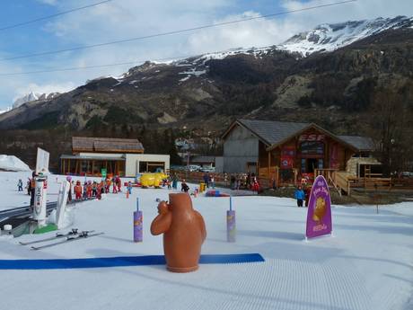 Stations de ski familiales Hautes-Alpes – Familles et enfants Serre Chevalier – Briançon/Chantemerle/Villeneuve-la-Salle/Le Monêtier-les-Bains