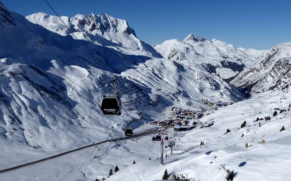 Meilleur domaine skiable à St. Anton am Arlberg – Évaluation St. Anton/St. Christoph/Stuben/Lech/Zürs/Warth/Schröcken – Ski Arlberg
