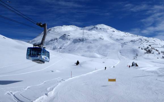 Val Bernina: Taille des domaines skiables – Taille Diavolezza/Lagalb