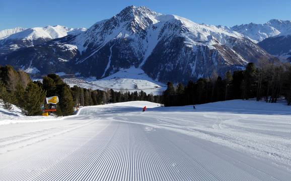 Meilleur domaine skiable dans la chaîne du Sesvenna – Évaluation Belpiano (Schöneben)/Malga San Valentino (Haideralm)