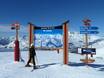 Rhône-Alpes: indications de directions sur les domaines skiables – Indications de directions Les 2 Alpes
