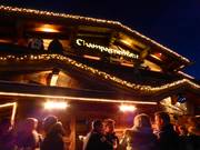 Lieu recommandé pour l'après-ski : Champagnerhütte