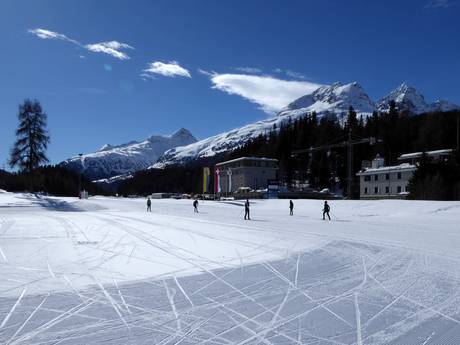 Ski nordique Alpes suisses – Ski nordique St. Moritz – Corviglia