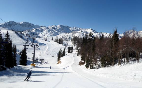 Meilleur domaine skiable en Gorenjska (Haute-Carniole) – Évaluation Vogel – Bohinj