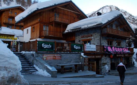 Après-Ski Mont Rose – Après-ski Alagna Valsesia/Gressoney-La-Trinité/Champoluc/Frachey (Monterosa Ski)