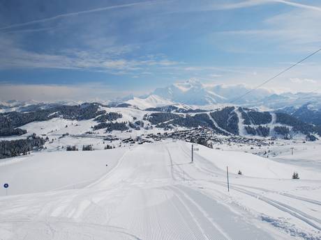 Pays du Mont Blanc: Taille des domaines skiables – Taille Espace Diamant – Les Saisies/Notre-Dame-de-Bellecombe/Praz sur Arly/Flumet/Crest-Voland