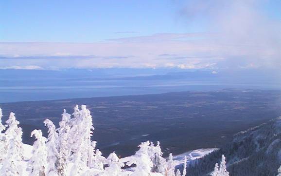 Le plus grand domaine skiable sur l'  Île de Vancouver – domaine skiable Mount Washington
