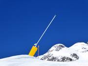 Perche à neige sur le domaine skiable de la Lauchernalp