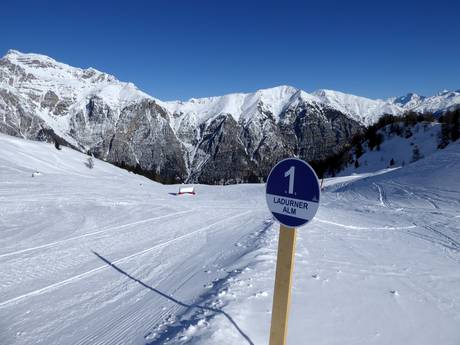 Domaines skiables pour les débutants dans la vallée de l'Isarco (Eisacktal) – Débutants Ladurns