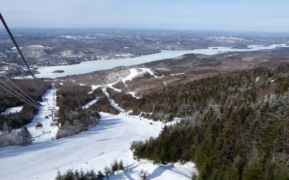 Le plus grand domaine skiable au Québec – domaine skiable Tremblant