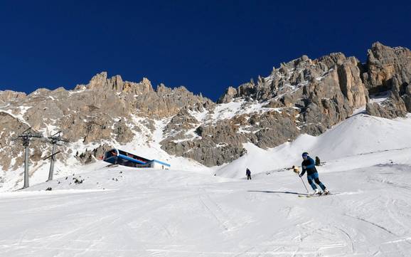 Meilleur domaine skiable dans le Val di Fiemme (Fleimstal) – Évaluation Latemar – Obereggen/Pampeago/Predazzo