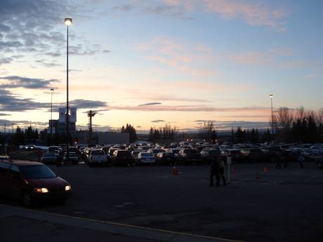 Alberta: Accès aux domaines skiables et parkings – Accès, parking Canada Olympic Park – Calgary