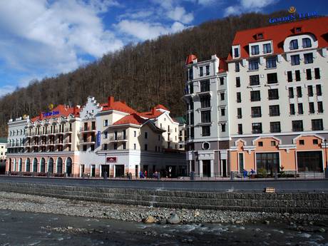 Russie: offres d'hébergement sur les domaines skiables – Offre d’hébergement Rosa Khutor