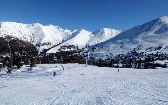 Meilleur domaine skiable au col de Resia (Reschenpass) – Évaluation Nauders am Reschenpass – Bergkastel