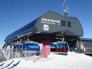 Gmahbahn - 6 places | Télésiège rapide (débrayable) avec capots de protection et sièges chauffants