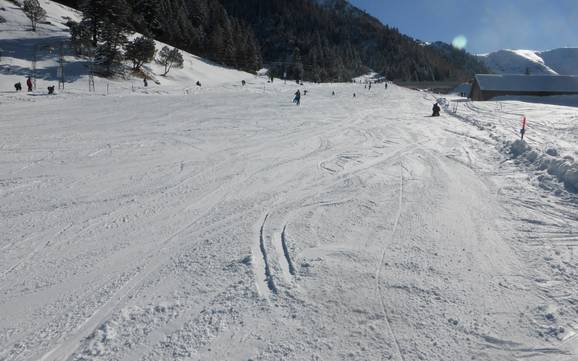 Domaines skiables pour les débutants au Liechtenstein – Débutants Malbun