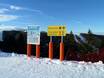 Vénétie: indications de directions sur les domaines skiables – Indications de directions Folgaria/Fiorentini