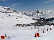 Domaine skiable pour la pratique du ski nocturne Alpe d'Huez - Le Signal