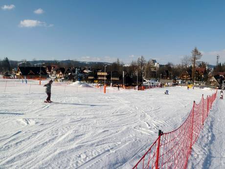 Domaines skiables pour les débutants à Zakopane – Débutants Nosal – Bystre