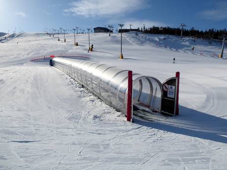 Domaines skiables pour les débutants en Laponie – Débutants Levi