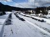 Trentino: Accès aux domaines skiables et parkings – Accès, parking Carezza