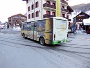 Bus électrique à Zermatt