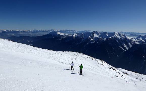 Meilleur domaine skiable dans la région touristique de Val d'Ultimo-d'Alta Val di Non (Ultental-Deutschnonsberg) – Évaluation Schwemmalm