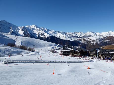 Domaines skiables pour les débutants dans l' arrondissement de Bagnères-de-Bigorre – Débutants Peyragudes