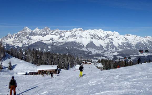 Le plus grand domaine skiable à Ski amadé – domaine skiable Schladming – Planai/Hochwurzen/Hauser Kaibling/Reiteralm (4-Berge-Skischaukel)