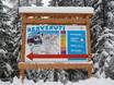 Cortina d’Ampezzo: indications de directions sur les domaines skiables – Indications de directions San Vito di Cadore