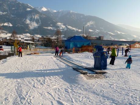 Stations de ski familiales Silberregion Karwendel  – Familles et enfants Burglift – Stans