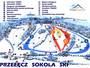 Plan des pistes Przełęcz Sokola